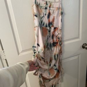 Side slit dress